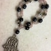 Long Necklaces - Silver Plated Carved Hand of Fatima