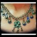 Antique Tribal Moroccan Renaissance Necklace RARE Silver Bib Necklace