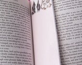 VALENTINES: Cats kissing illustrated bookmark
