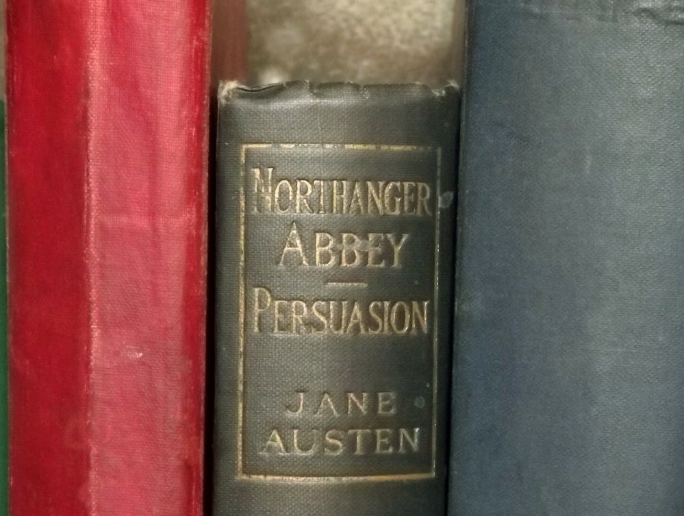 Northanger Abbey and Persuasion vintage book by Jane Austen - EAGERforWORD