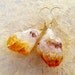 Raw Citrine Earrings -14K Gold Filled Jewellery - Gemstone - Nugget - Chunky