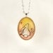 Easter Bunny Rabbit Necklace - Wearable Art Pendant