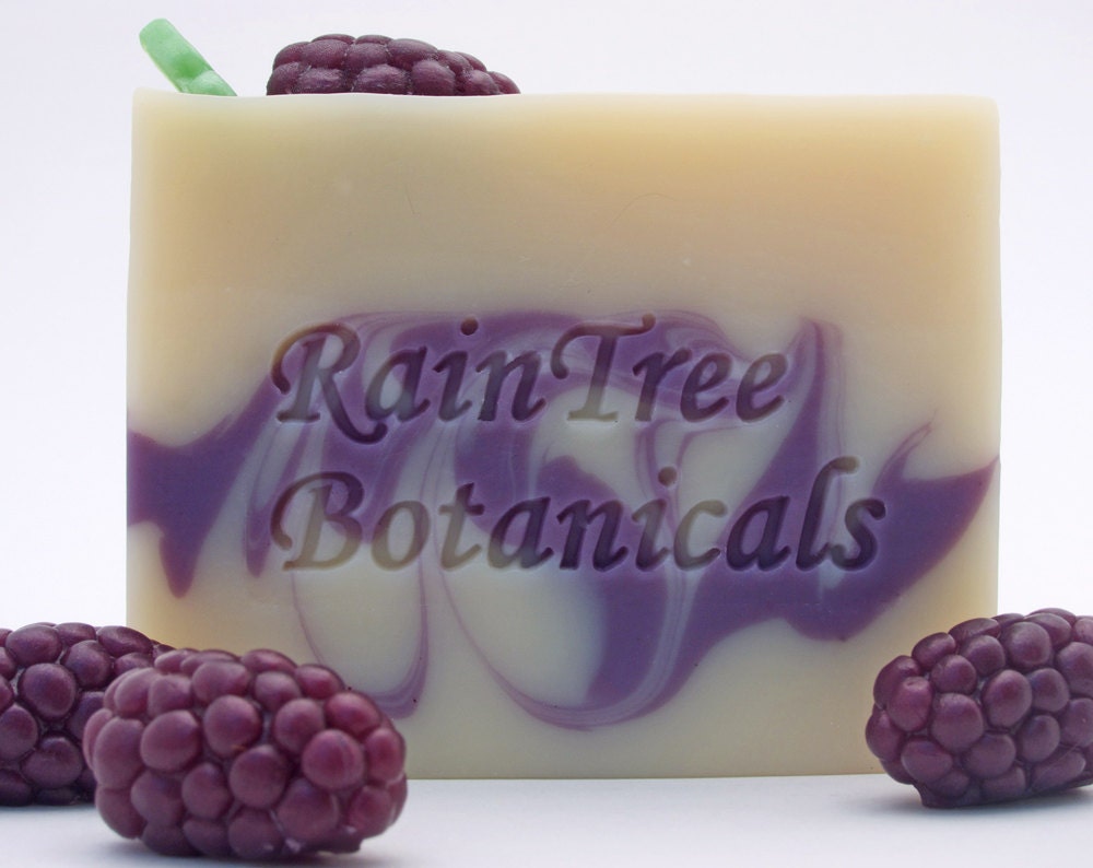 Blackberry Smoothie Luxury Olive Oil Soap with Avocado Oil and Shea Butter