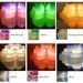 Daisy 24 (large) - Plastic Bottle Ceiling lampshade