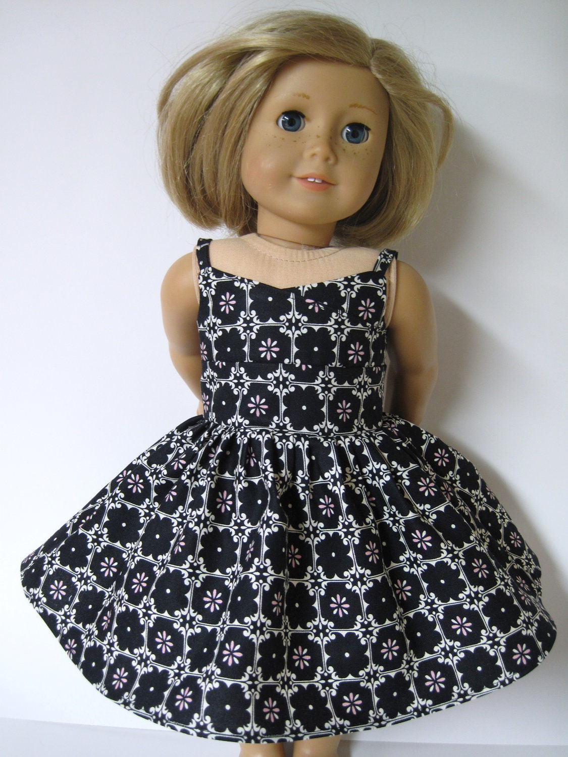 Pretty Wrap Dress for American Girl Doll