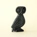 Owl Bronze Verdigris Greek Sculpture - Big Eyes