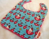 Hello Kitty Fabric Rain Or Shine Umbrella Pink Bib