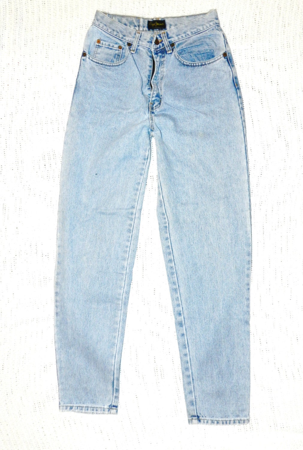 Vintage Highwaisted Tapered Pepe Jeans - Size 27