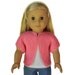 CLEARANCE - Basic Pink Knitted Sweater - 18" Dolls like American Girl