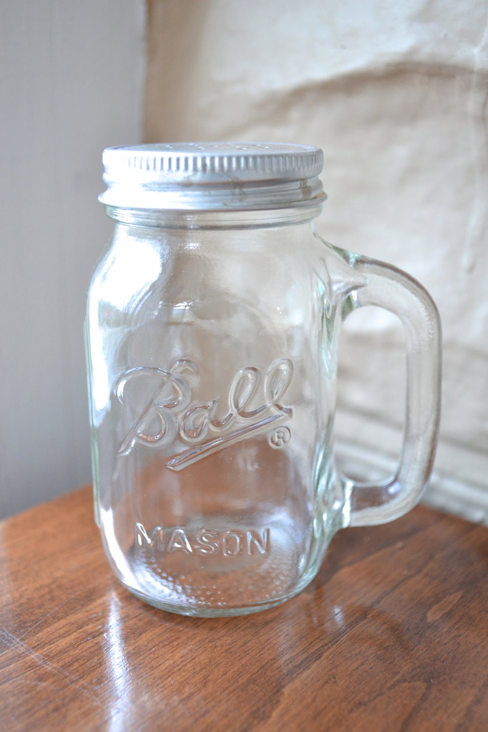 Mason Jar Salt and Pepper Shakers - Glass Shaker - Ball Mason Tumbler Glasses
