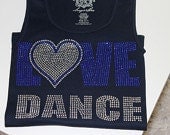 Love dance sugarlips tank top. can be customized with any hobby, name, sport, sorority, etc.