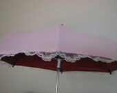 VICTORIAN PARASOL in Two Colors of Your Choice and the Trim for The Edge and Tip