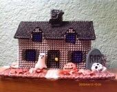 Grey Haunted House On Ghostgap Avenue