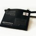 Black Felt Post Envelope Bag