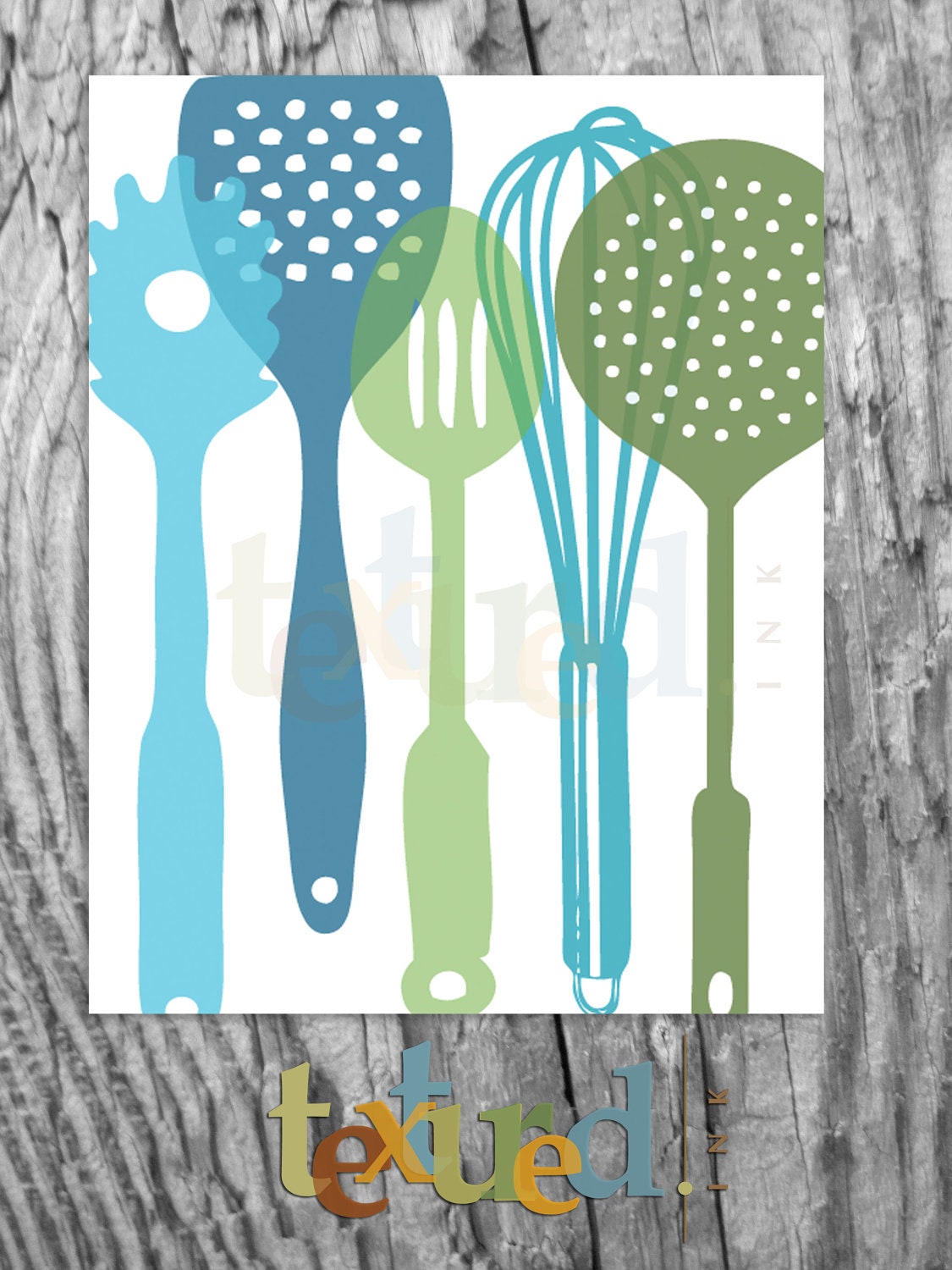 Kitchen Art, Close Up Kitchen- 8.5X11 Inches, Other sizes, Housewarming, wedding, anniversary gifts