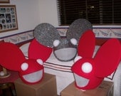 Deadmau5 Head Replica Mouse LED Flashing Lights Parties Concerts Events DJ Remix Rave Same Day Shipping