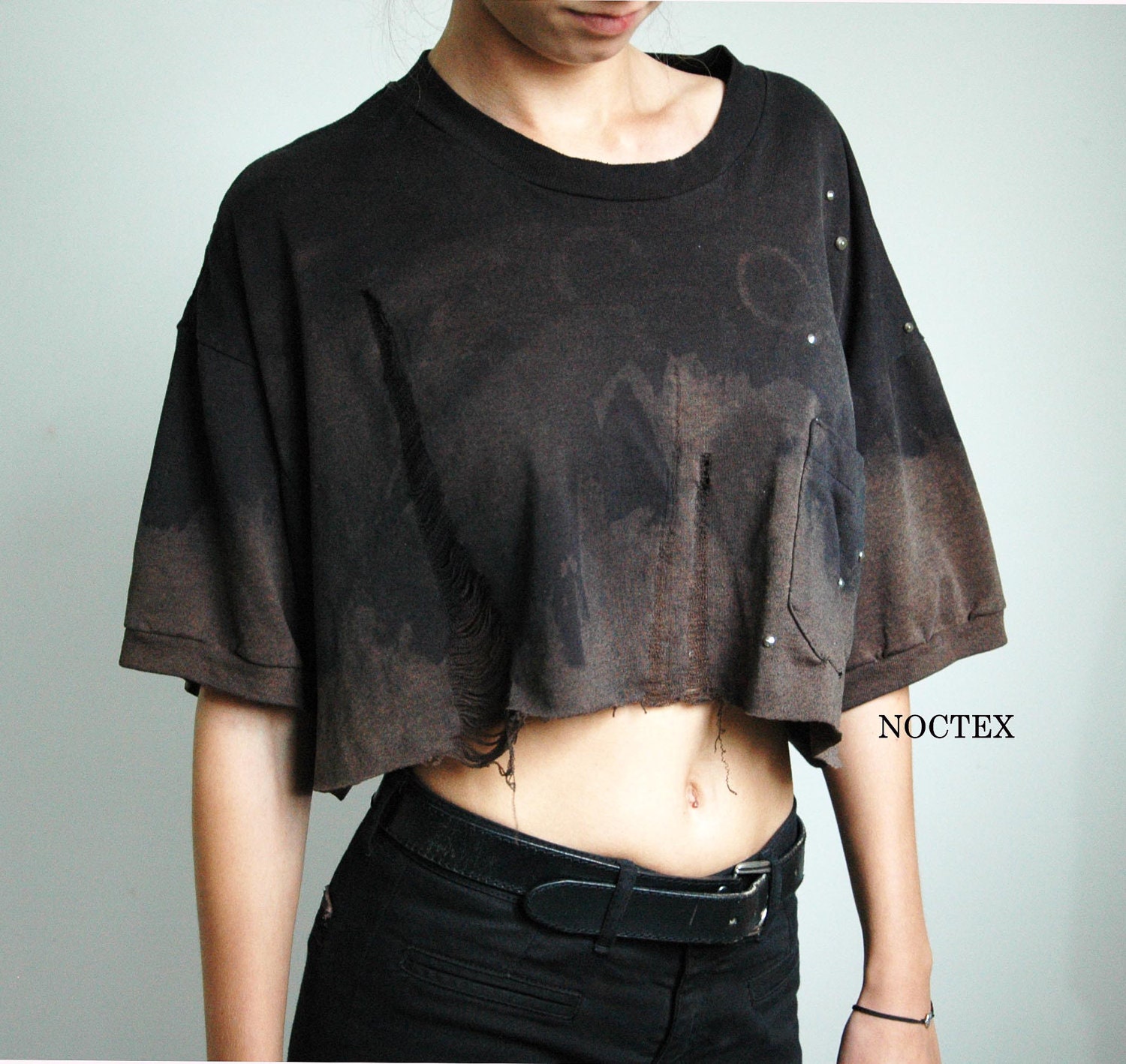 NOCTEX Deconstruct Warrior Crop Top