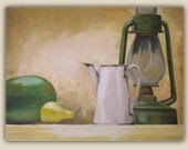 Canvas paintings, Original art , Country design 24x31 Golden, red