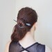 breakfast at tiffany 's Ebony wood wood hair pin shawl pin