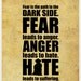Star Wars - Yoda A3 Poster Vintage Print