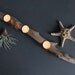 Driftwood Slab Tea Light Candle Holder. Mantle Decor