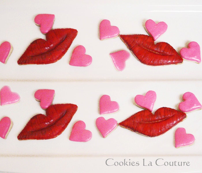 Lips Sugar Cookies