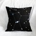 Orion constellation pillowcase -- 16" x 16" -- one of a kind