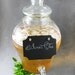 Beverage Dispenser Chalkboard Labels Set of 2