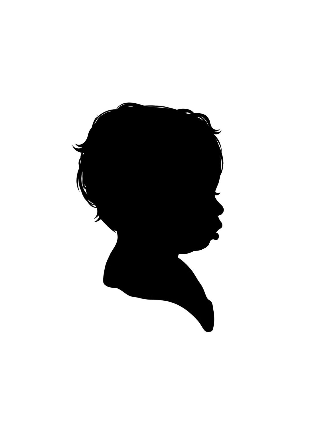 Digital Custom Silhouette Portrait