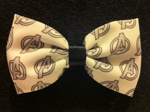 Avengers Logo Fabric Hair Bow