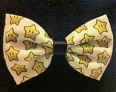 Mario Bros - Super Stars Fabric Hair Bow