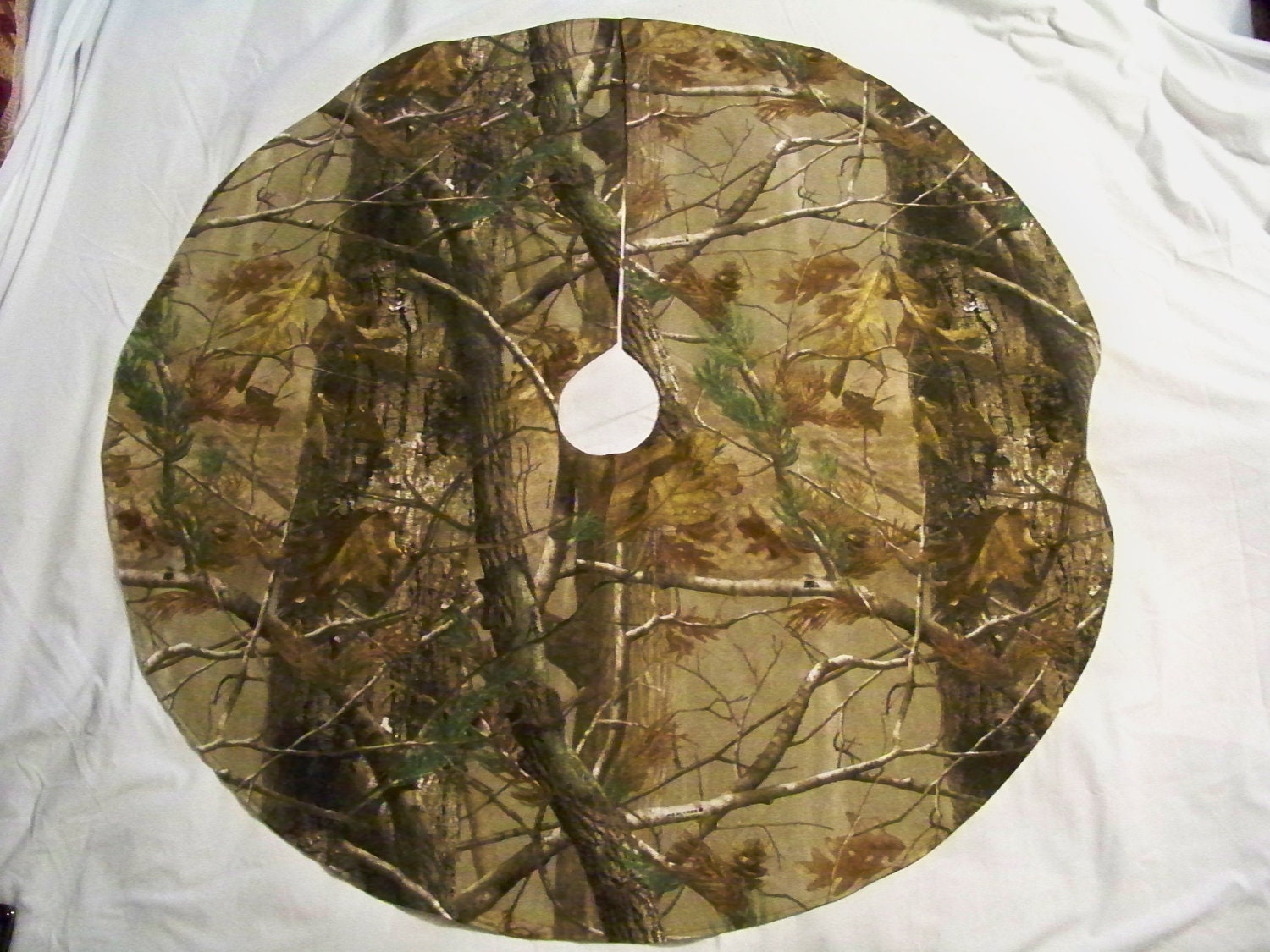 handmade camo christmas tree skirt real tree or by handmade camo christmas tree skirt real tree or by