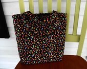 Clearance - Children's candy halloween trick or treat bag in black for girls or boys