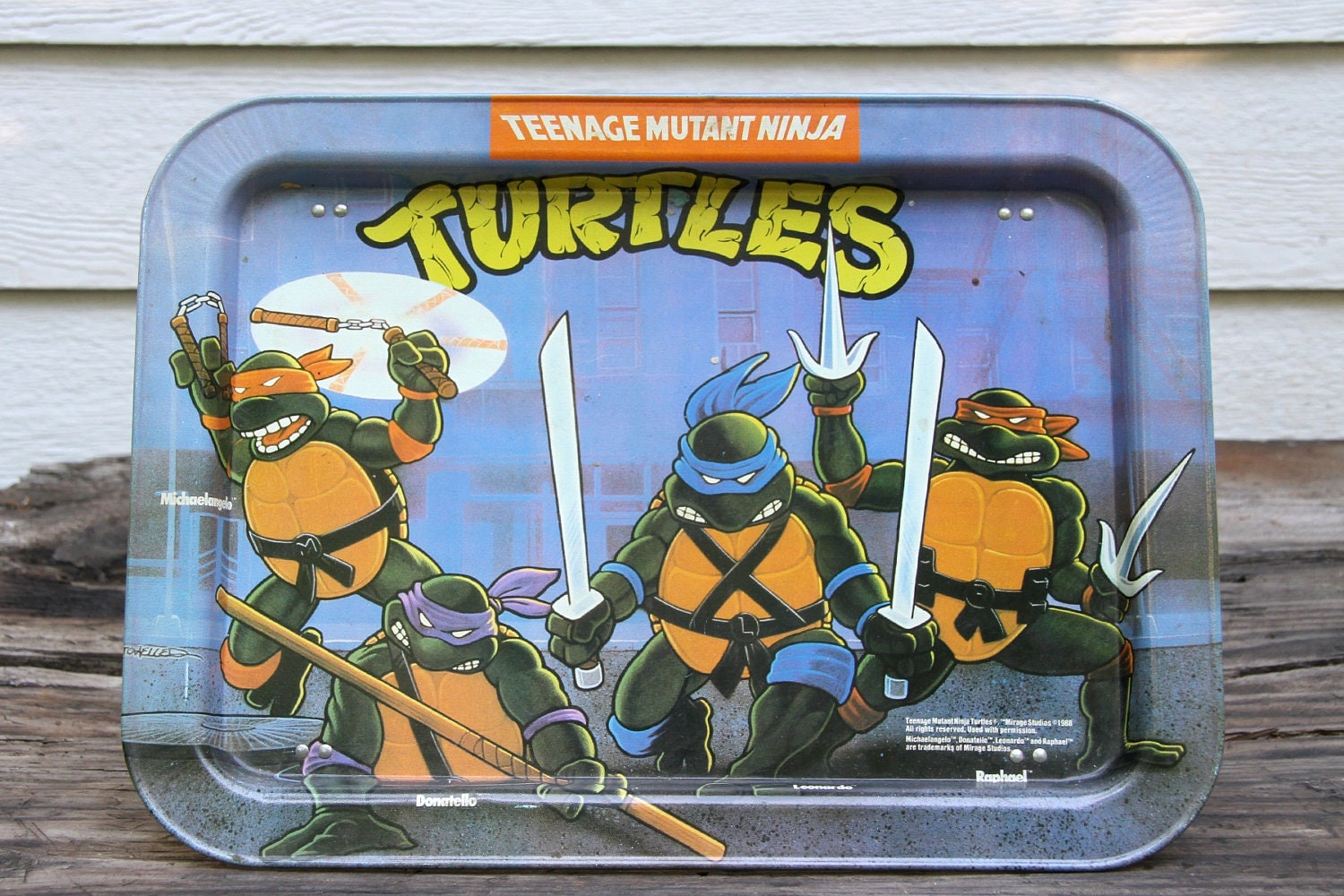 original teenage mutant ninja turtles toys 1980s