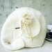 OOAK handfelted teapot cozy soft wool, cream and ivory,elephant , minimalistic, rustic home decor