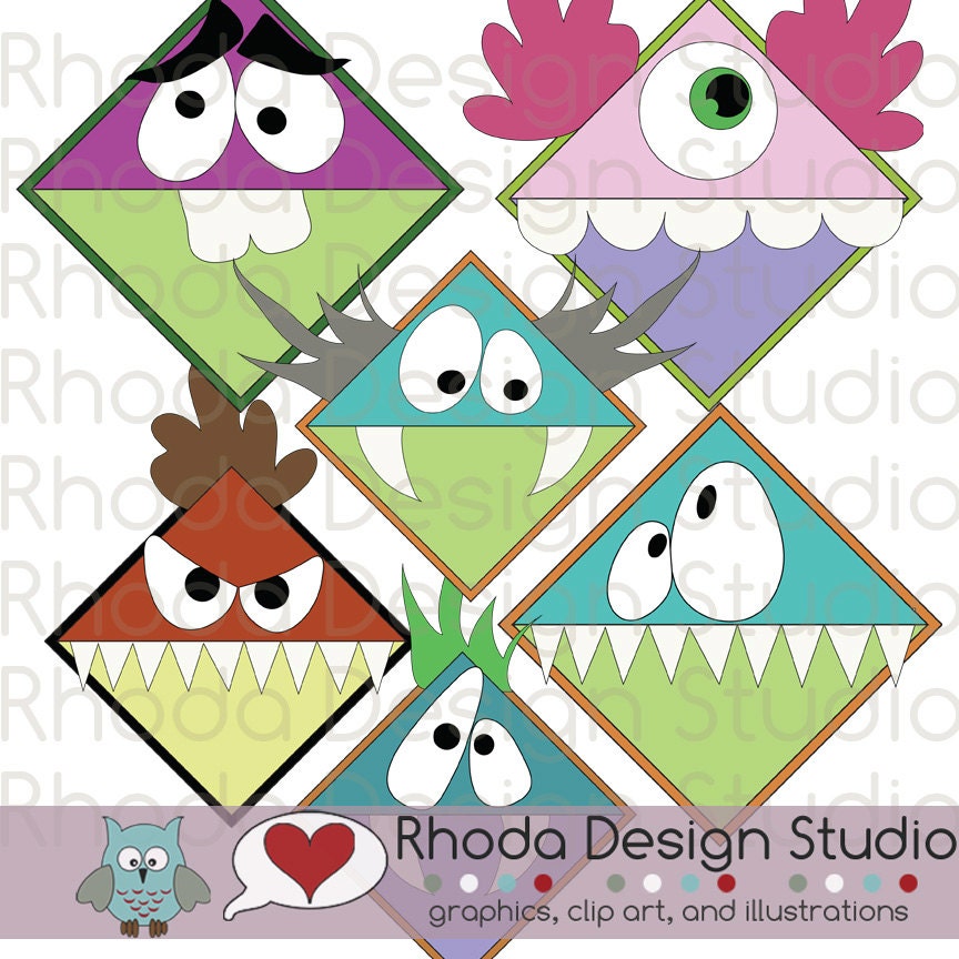 Create a Monster Corner Bookmarks - SVG Files Digital