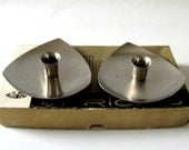 Vintage Mid Century Candle Holders by Price's Stainless Steel Empire Made
