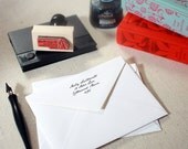 Handwritten Address Stamp - Style 14