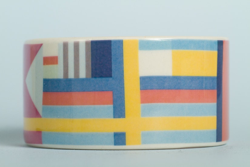 Piece by Piece Handmade Porcelain Bangle // Limited edition print