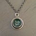 SALE -  Tab Set - Vintage Typewriter Key Necklace Smith & Corona Super Speed