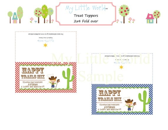 Cowboy birthday decoration package Il_570xn