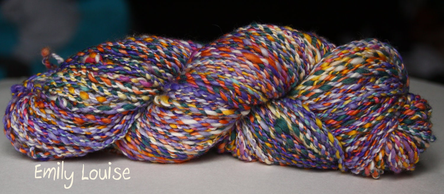 Handspun Yarn 2 x 2 Cable - Bulky Weight - Emily Louise - Item 2012-017