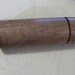 Antique Wood Rolling Pin with Hidden Inside Compartment Match Safe Child's Toy Only 14 USD
