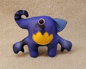 Oglly- monster plush recycled creature cute alien demon cuddly soft weird toy