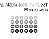 Social Media Icons: Set Two