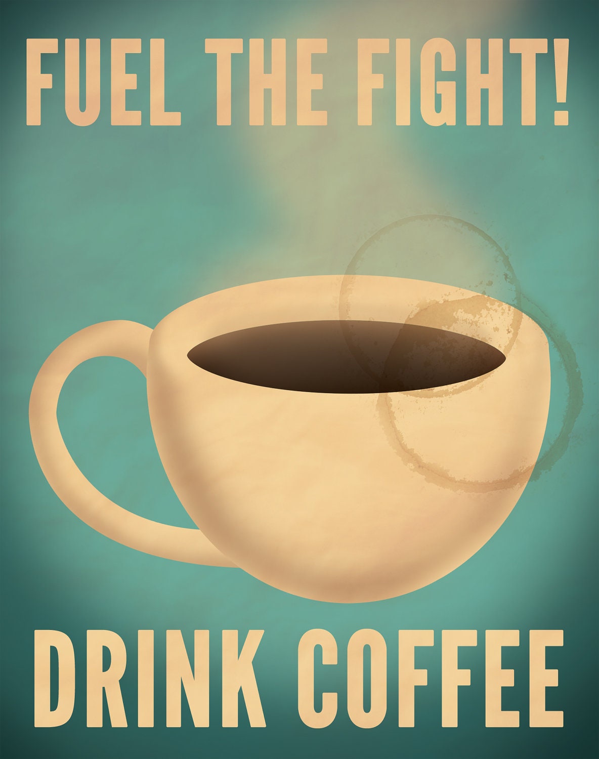 Coffee Propaganda Poster