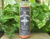 Road Opener 7 Day Purpose Scented Jar Candle, Vigil Candle, Ritual Lights
