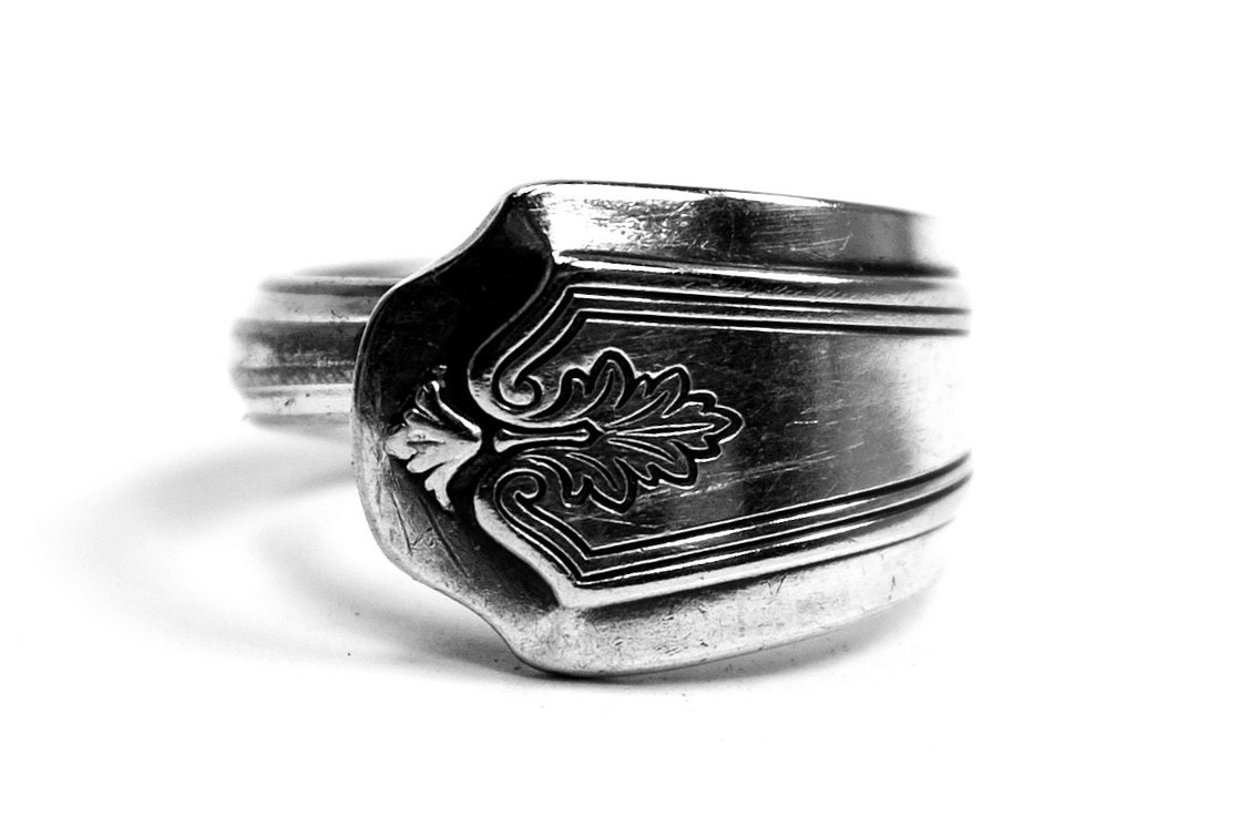Vintage Silver Spoon Ring