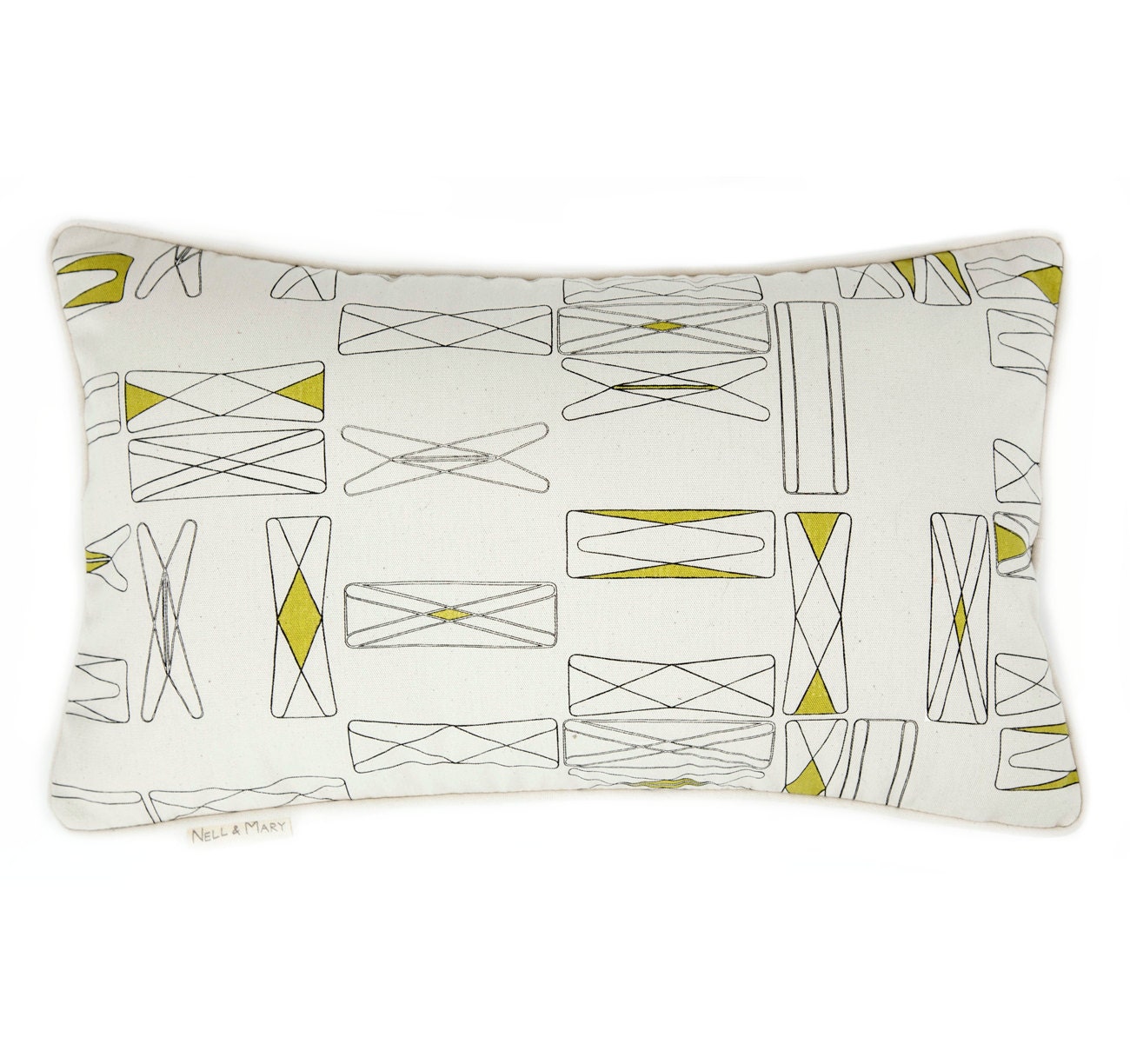 Cat's Cradle Pillow - 20 x 12