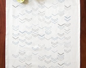 Chevron Tea Towel - Jade